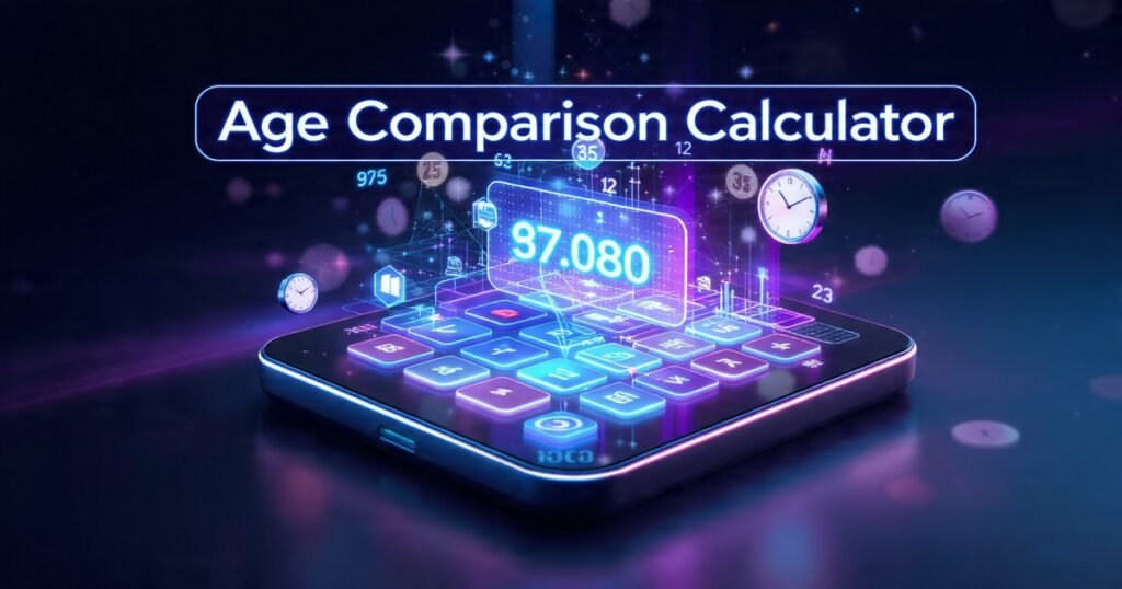 Age Comparison Calculator – Compare Two Ages Instantly