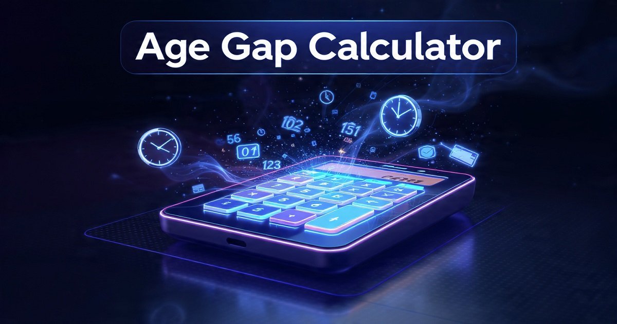 Age Gap Calculator – Find the Difference Between Two Ages