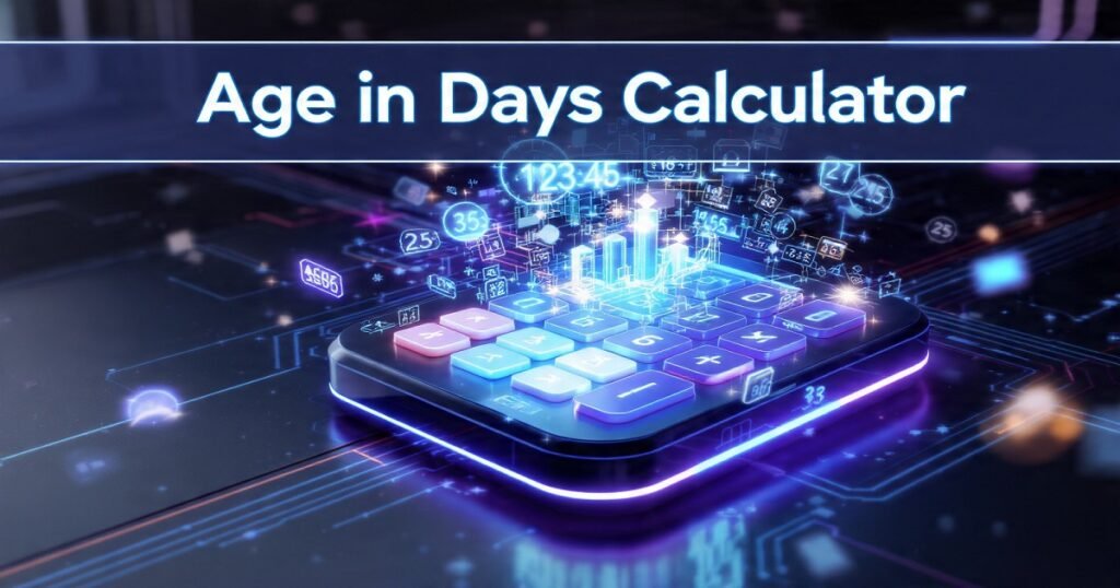 Age in Days Calculator – Calculate Your Exact Age in Days Instantly
