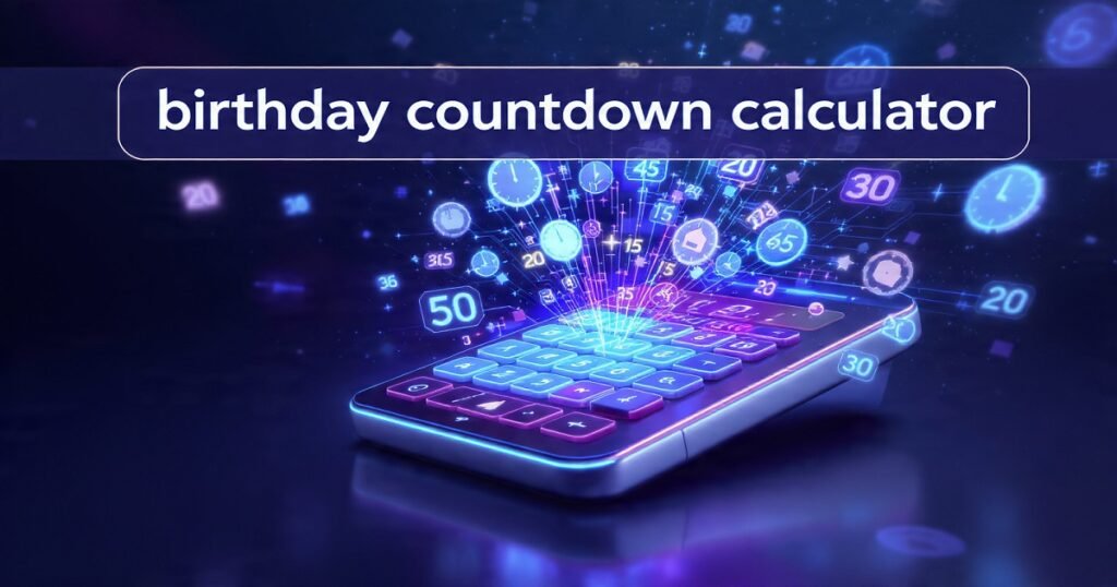 Birthday Countdown Calculator – See How Many Days Until Your Birthday