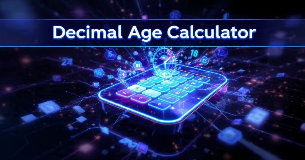 Decimal Age Calculator – Calculate Your Precise Age in Decimal Years