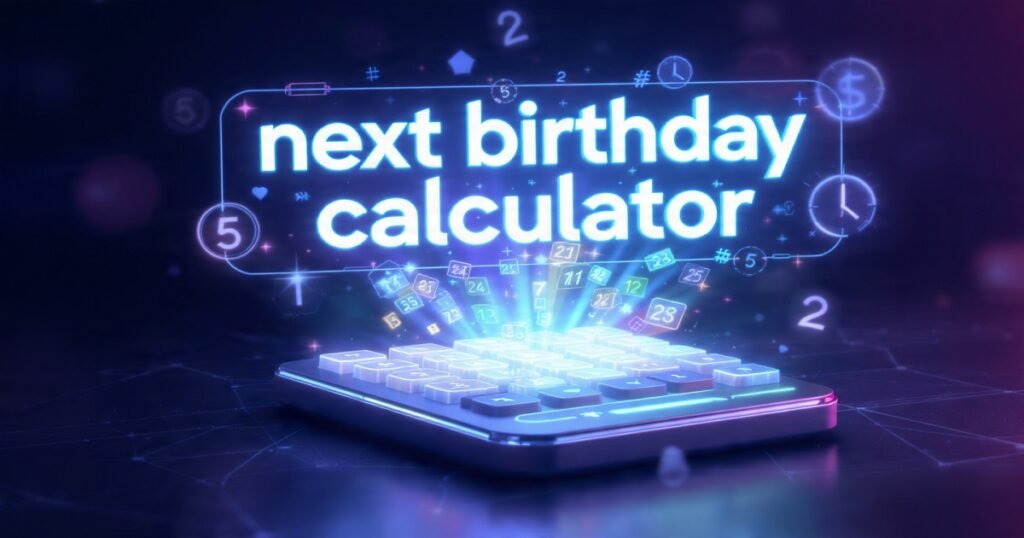 Next Birthday Calculator – Find When Your Next Birthday Is