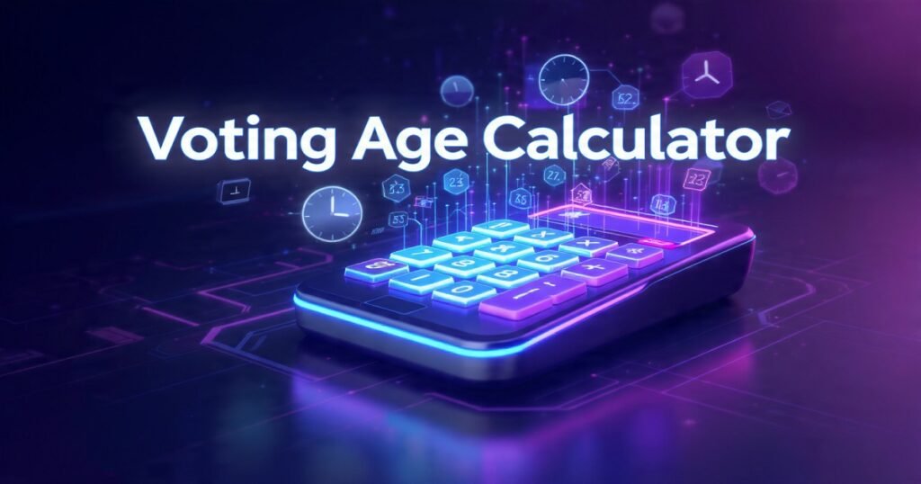 Voting Age Calculator – Check If You’re Eligible to Vote