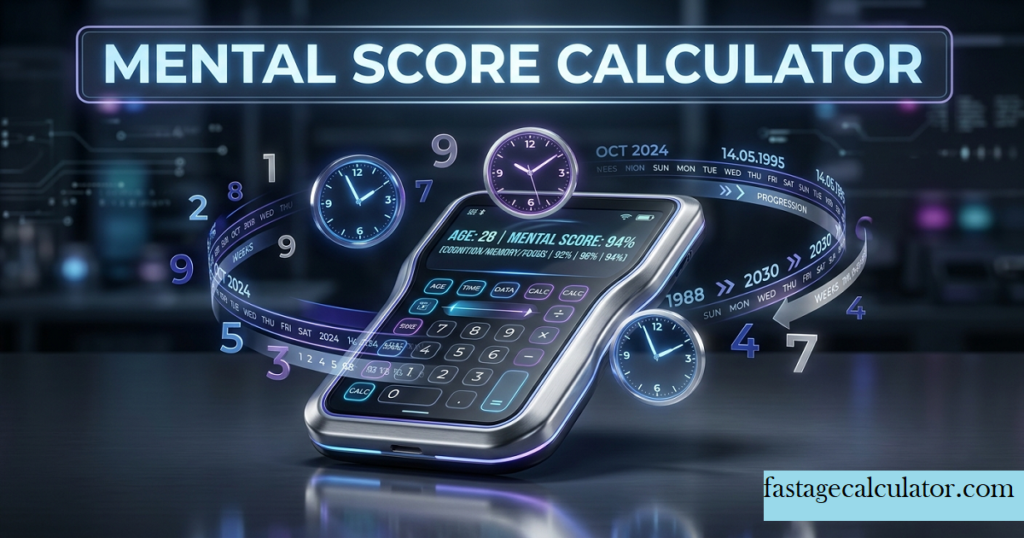 Mental Score Calculator to measure your mental age score instantly